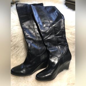 STEVEN By Steve Madden ELLYN Tall New Black Boots Women’s Size 10!
